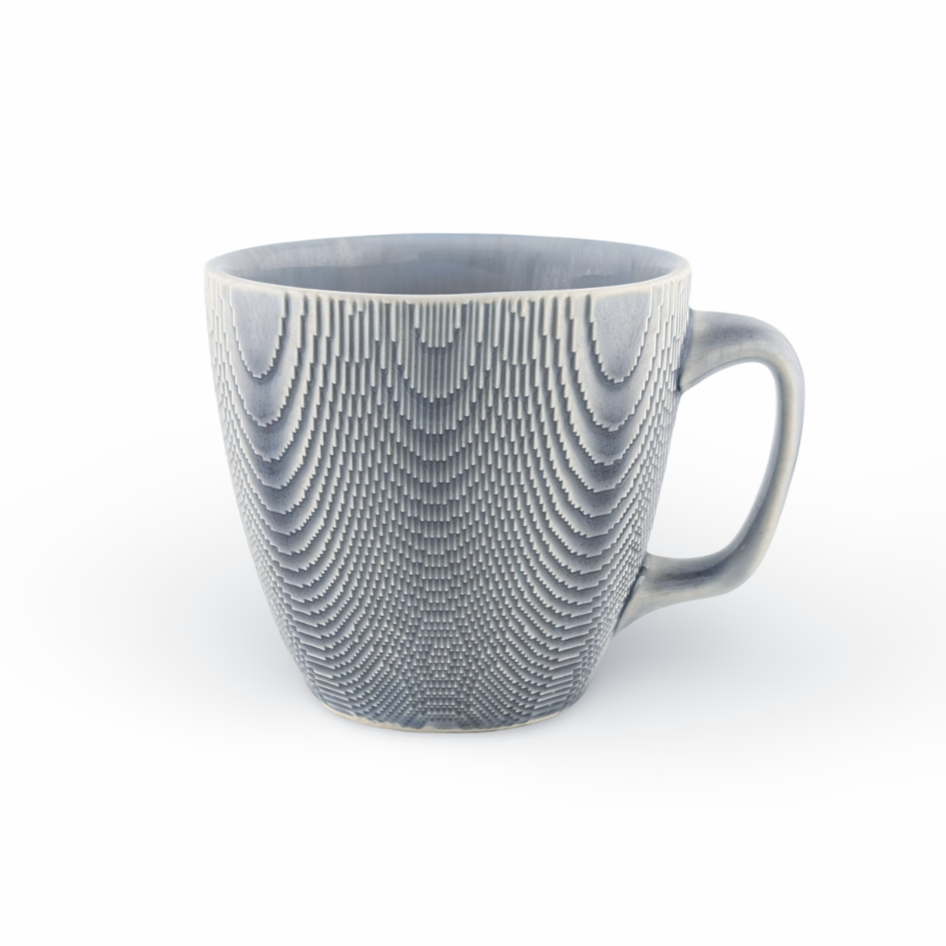 Curve Mug with Tactile Surface and Close Handle